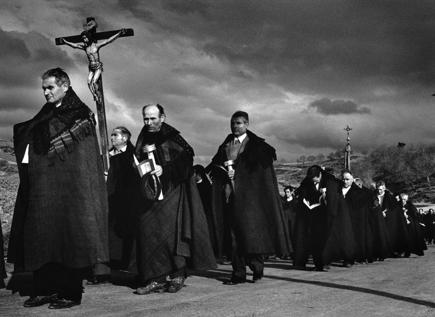 Procesión del Santo Cristo. Bercianos de Aliste