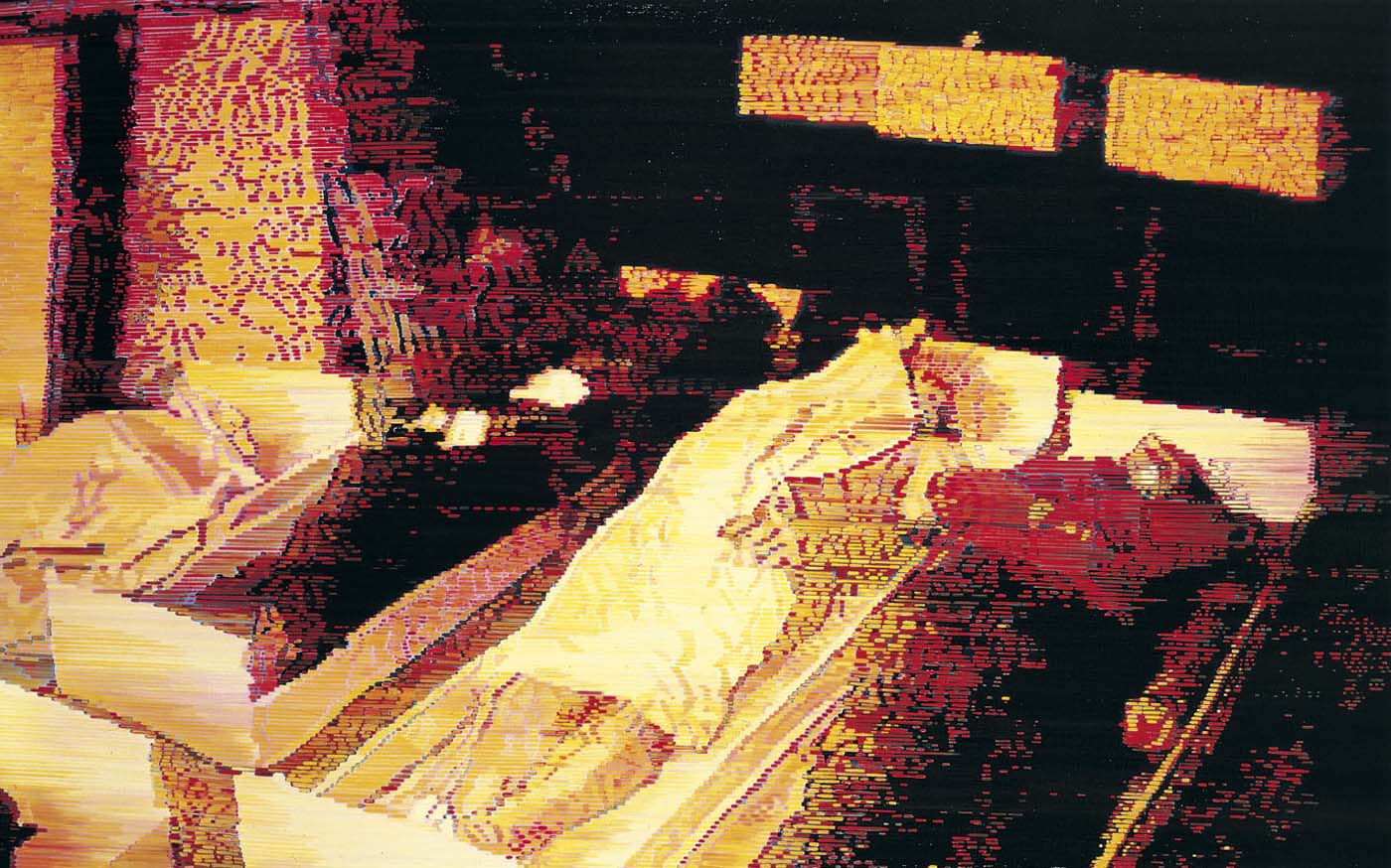 Victims of the Massacre in Sarajevo market, Saturday 5 February 1994, the Bloodiest Day since the Beginning of the War ('J'est un je' Series)