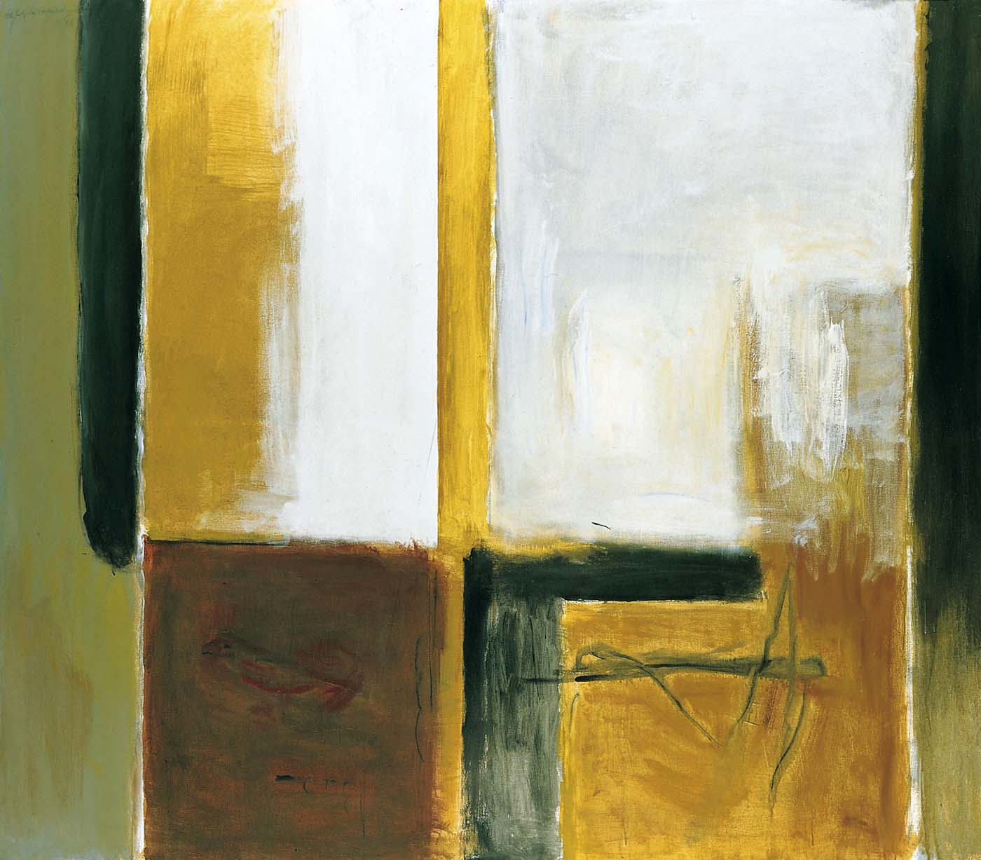 Large window (Tribute to Torres García)