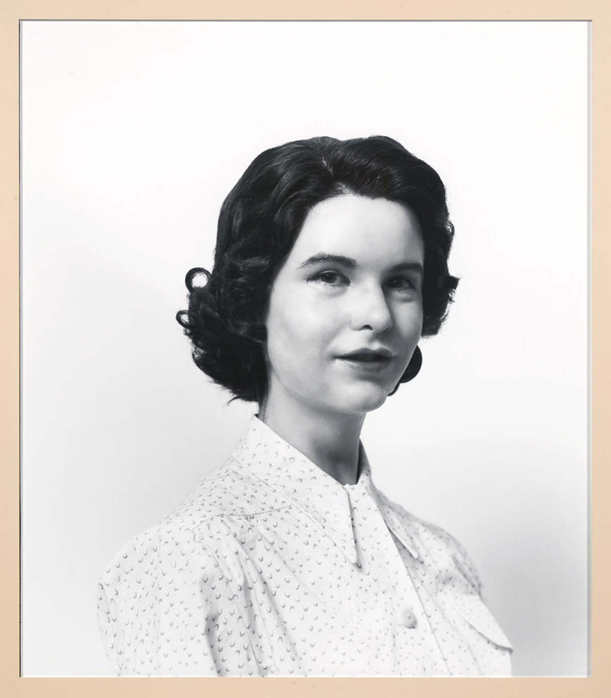 Self Portrait as my Mother Jean Gregory