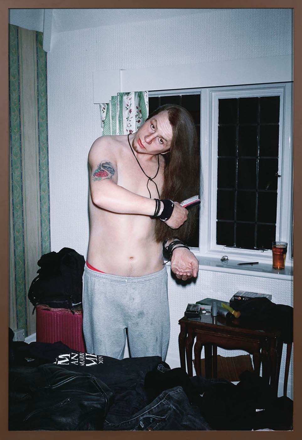 Self Portrait as my Brother Richard Wearing
