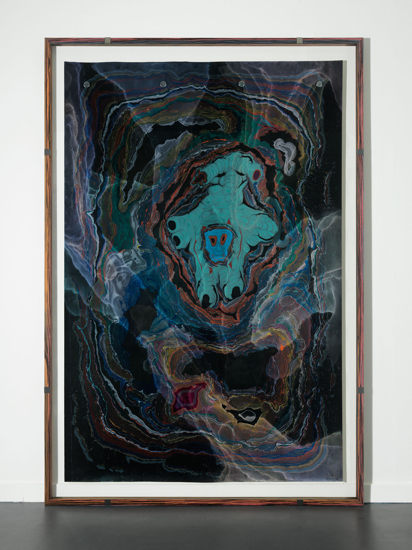 Unstable Talismanic Rendering_Schrättel (with gratitude to master marbler Dirk Lange)