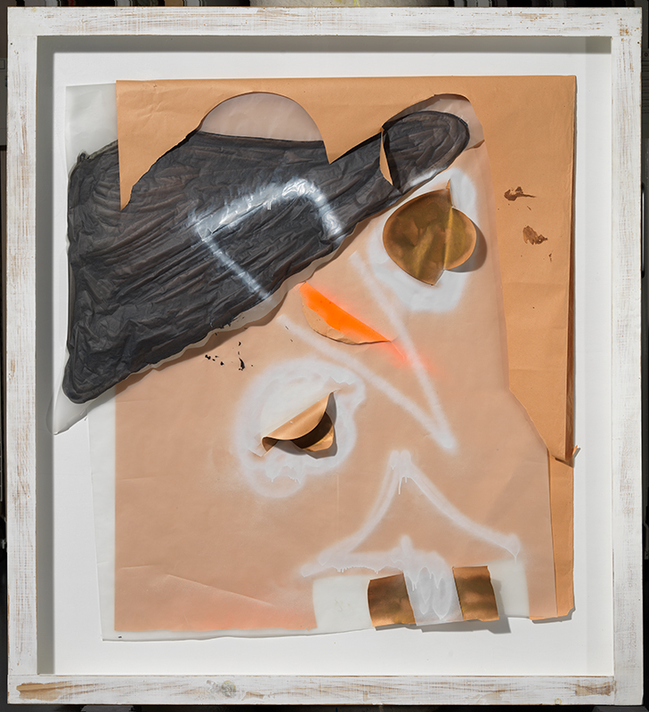 Orange, White and Transparent White